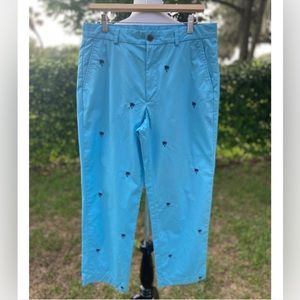 Brooks Brothers palm tree pants